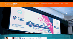 Desktop Screenshot of hbcubusinessdeans.net